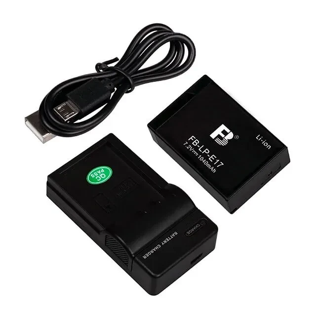FB LP-E17 Battery and Charger