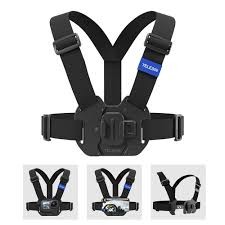 Telesin Chest Mount Harness for GoPro, DJI, and Action Cameras
