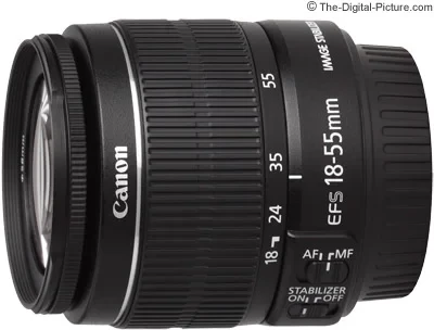 Canon EF-S 18-55mm f/3.5-5.6 IS II Lens