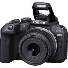 Canon EOS R10 with RF-S 18-45mm Lens