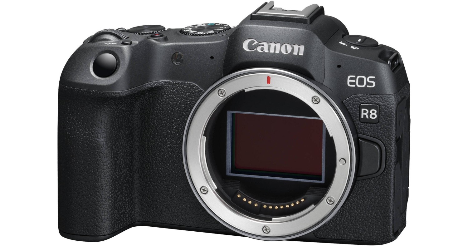 Canon EOS R8 Full-Frame Mirrorless Camera (Body Only)